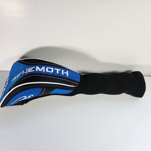 Golf Club Head Cover Intech Behemoth Driver [Black & Blue] 520cc Headcov…